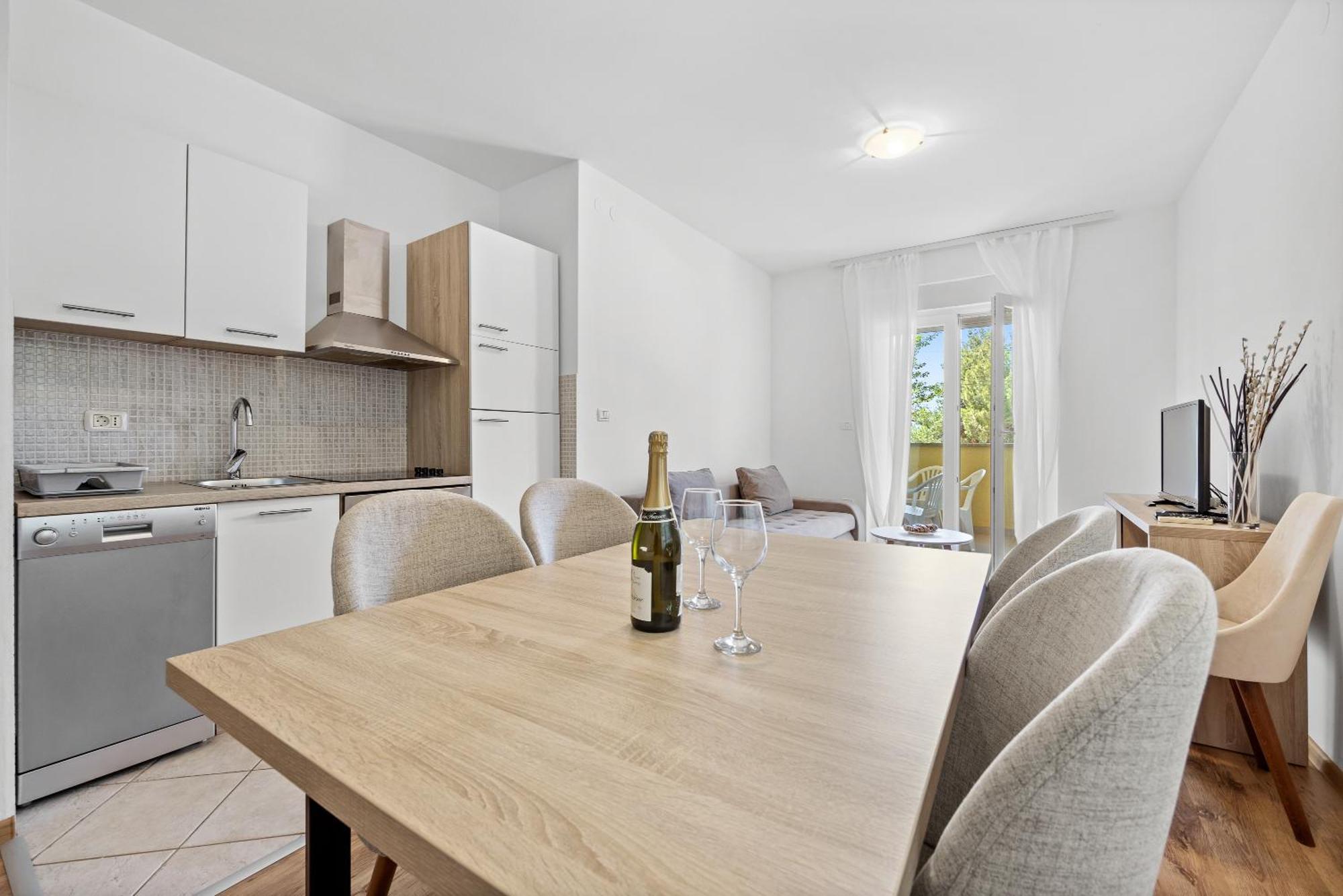 Neea Apartments Медулин Номер фото